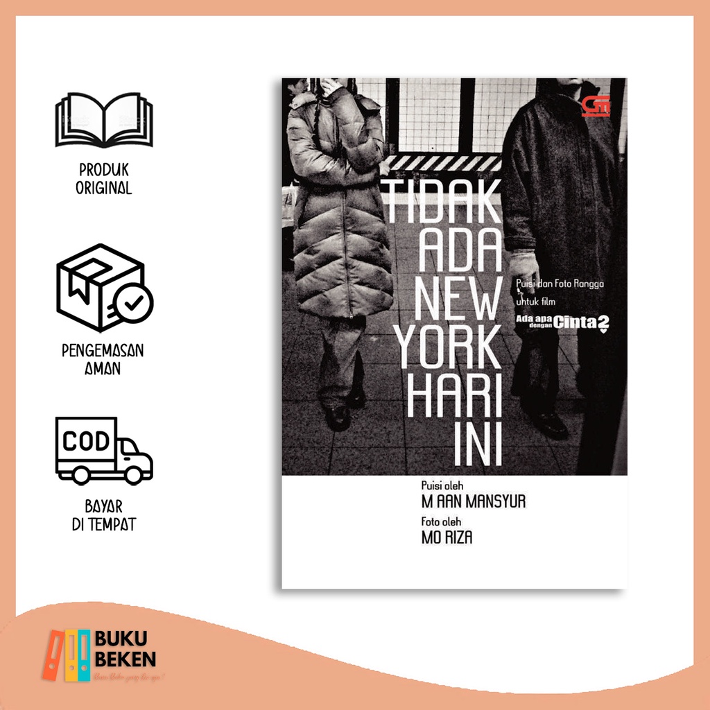 Jual Buku Puisi Tidak Ada New York Hari Ini M Aan Mansyur Shopee