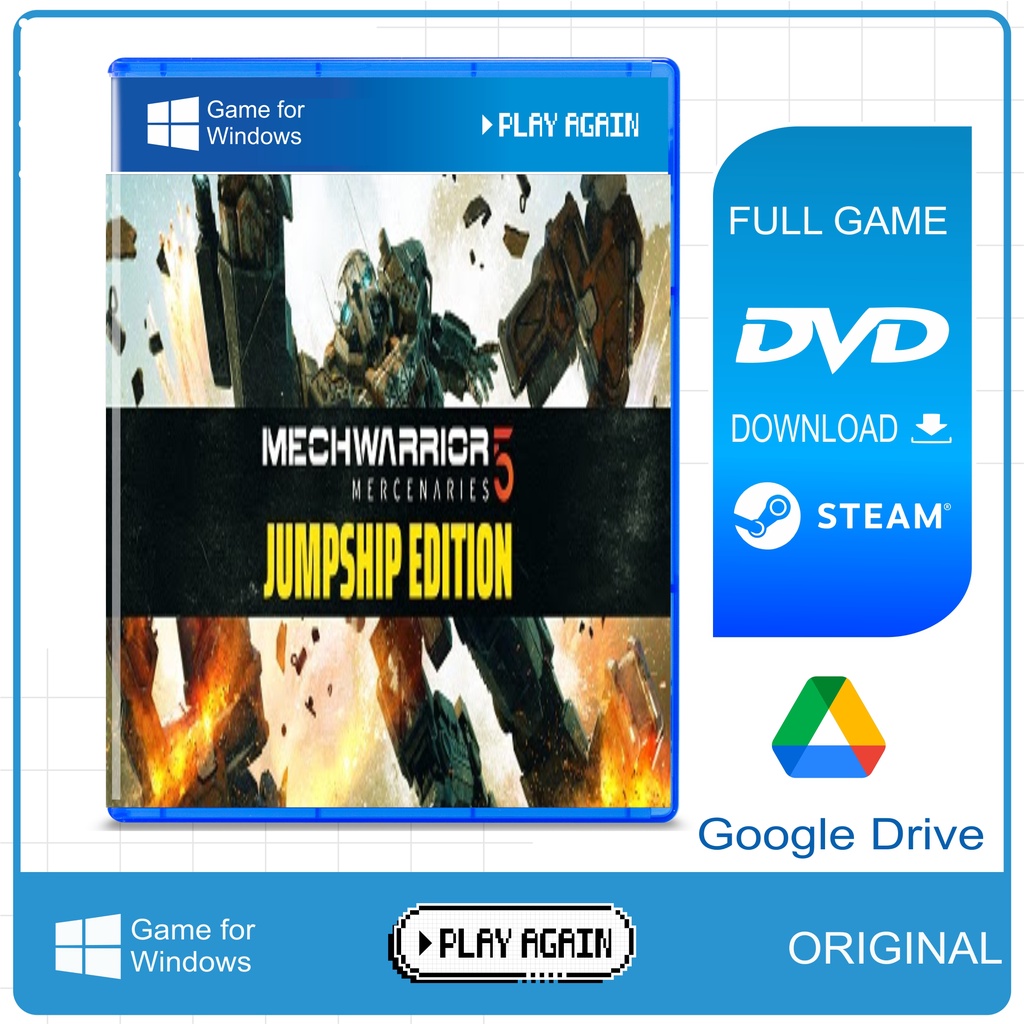 Jual Mechwarrior Mercenaries Jumpship Edition Pc Games Shopee