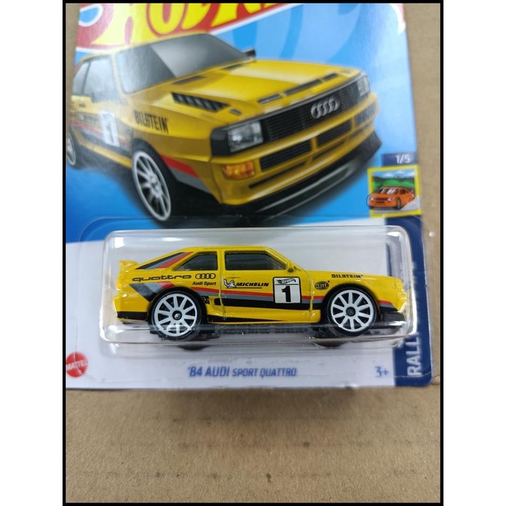 Jual Hot Wheels Audi Sport Quattro Kuning Michelin Blistein Rally