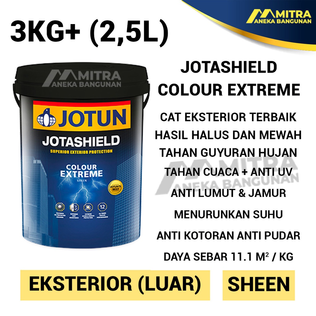 Jual CAT TEMBOK INTERIOR EKSTERIOR JOTUN MILKY WAY 1832 CREAM BROKEN