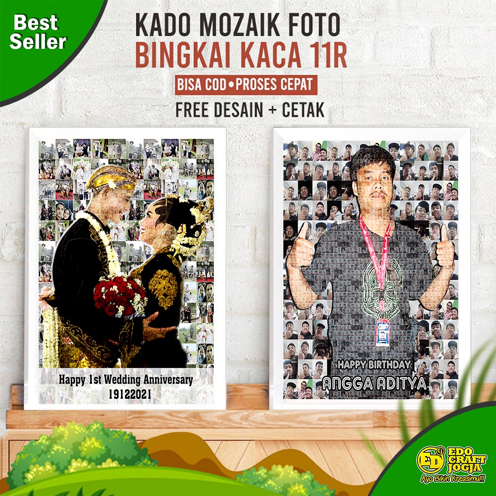 Jual Kado Foto Custom Kolase Bingkai Kado Ulang Tahun Kado Wisuda