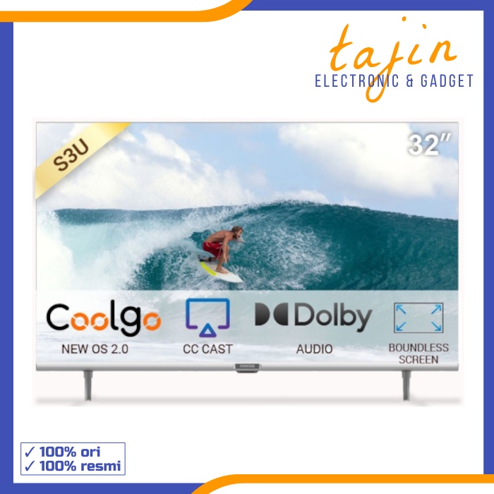 Jual Coocaa Smart TV 32 Inch Digital OS COOLITA 32 32S3U Garansi