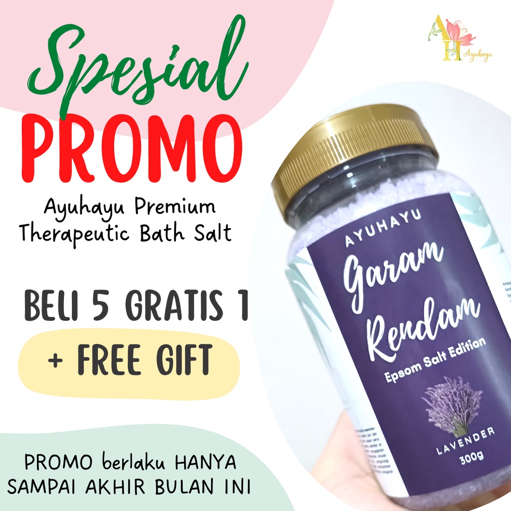 Jual G Epsom Bath Salt Garam Mandi Rendam Soak Kaki Tubuh Foot Spa