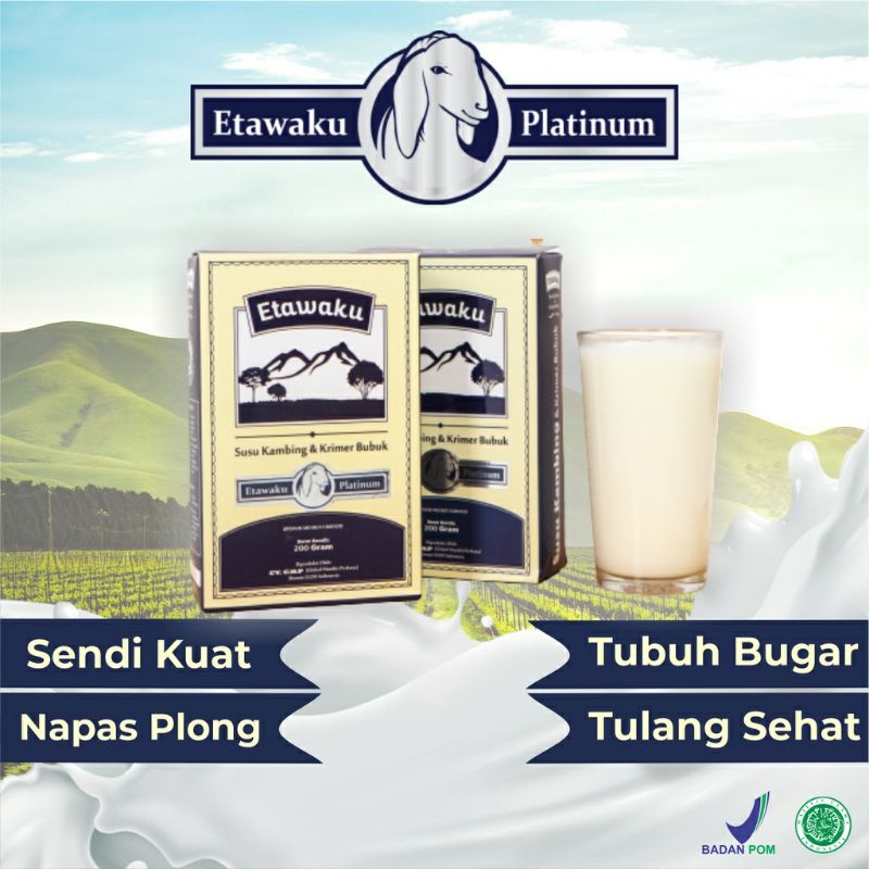 Jual Susu Kambing Etawaku Platinum Gram Shopee Indonesia