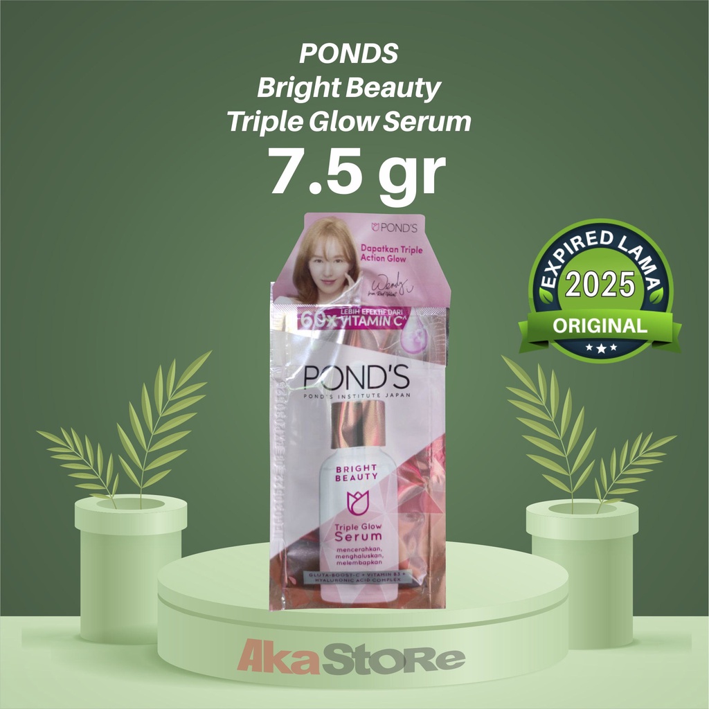 Jual Ponds Bright Beauty Triple Glow Serum Gr Shopee Indonesia