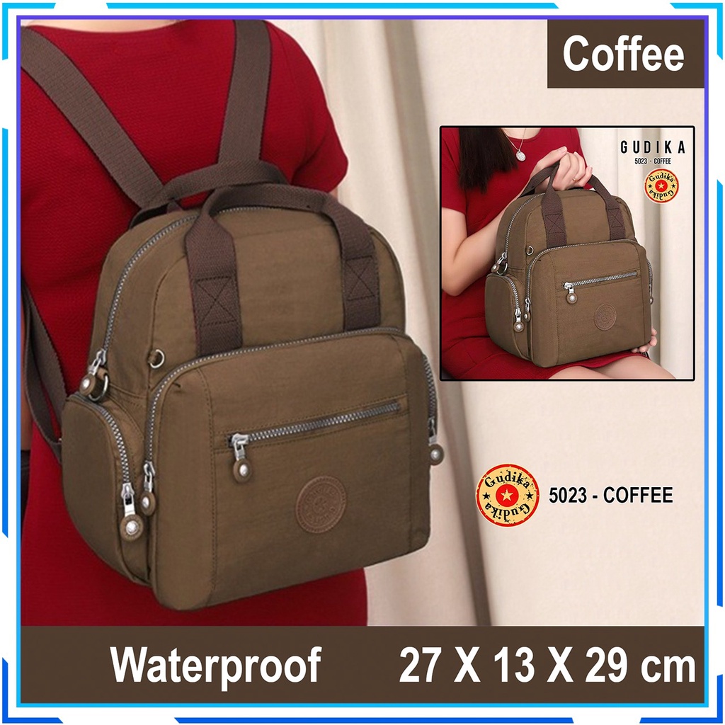 Jual Gudika Tas Ransel Laptop Wanita Kekinian Import Original