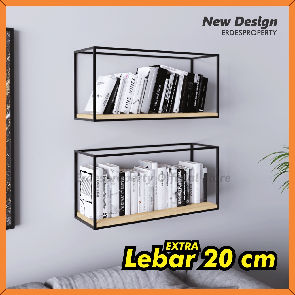 Jual Rak Ambalan Buku Tempat Buku Bahan Kayu Asli Plistur Bentuk