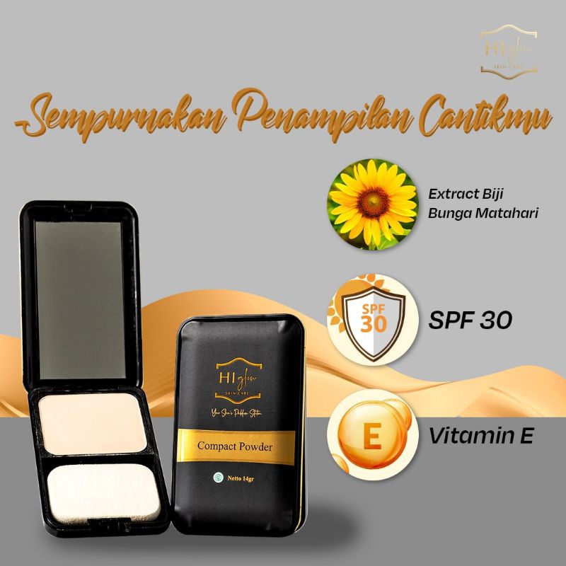 Jual Bedak Padat Hi Glow Skincare Shopee Indonesia