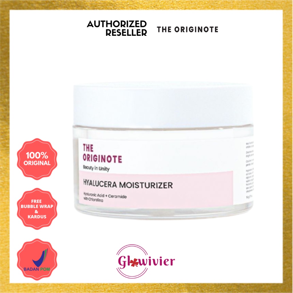 Jual The Originote Hyalucera Moisturizer Gel Ml Shopee Indonesia