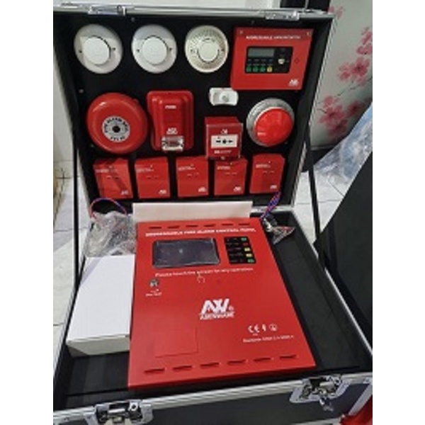 Jual Panel Fire Alarm MCFA Semi Addressable ASENWARE Shopee Indonesia