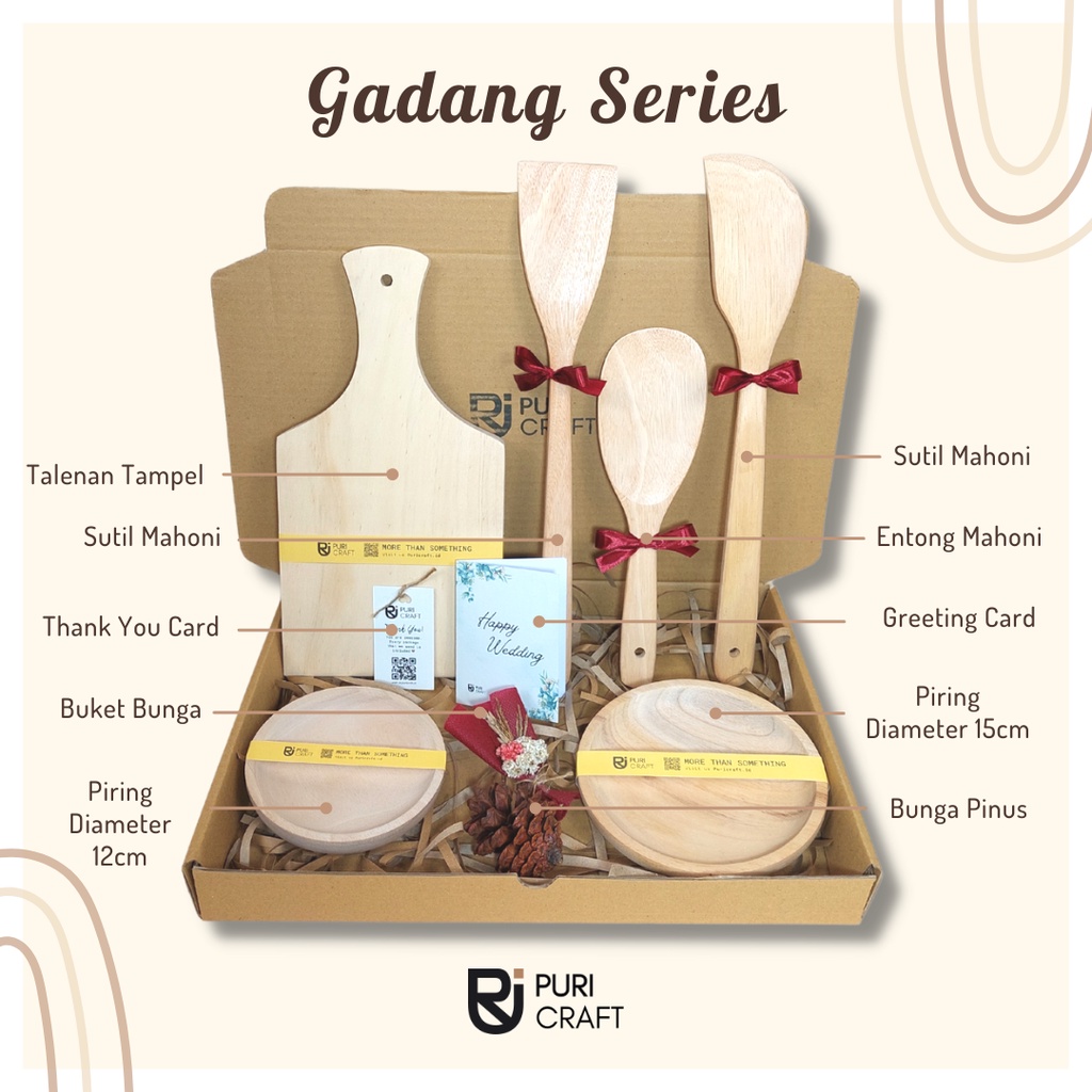 Jual Gadang Series Kado Nikahan Hampers Lebaran Kado Wisuda