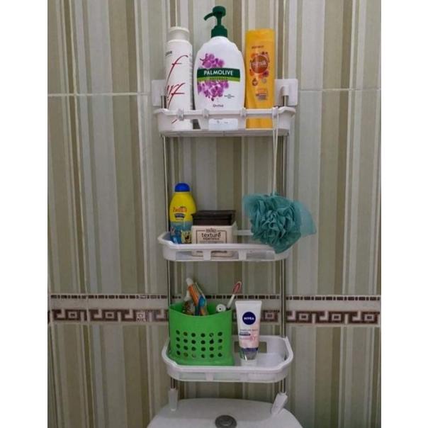 Jual Stand Tempat Perabot Kamar Mandi Toilet Shopee Indonesia