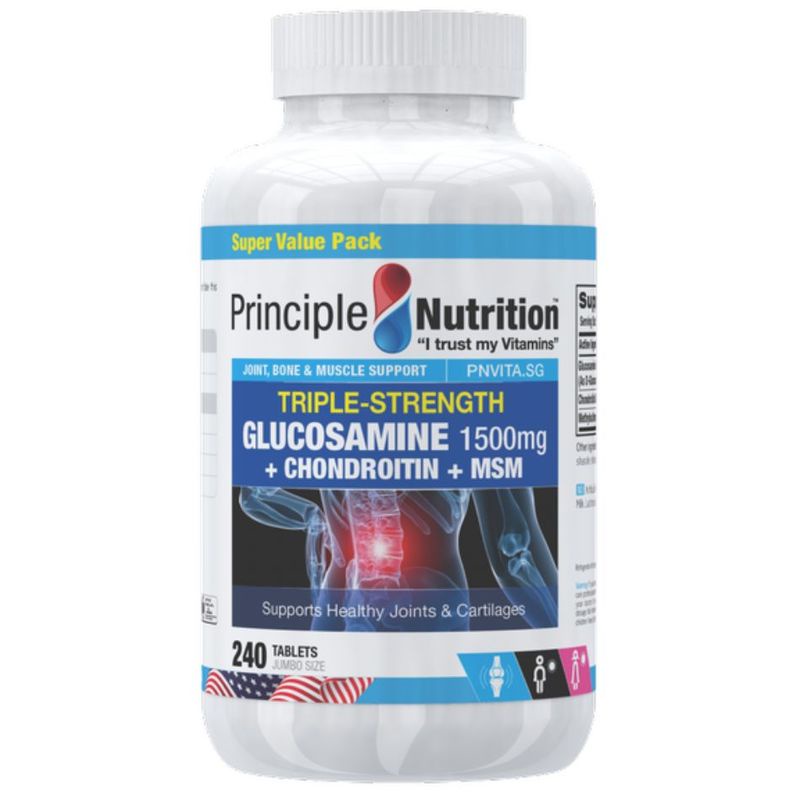 Jual Principle Nutrition Triple Glucosamine Mg Chond Mg Msm