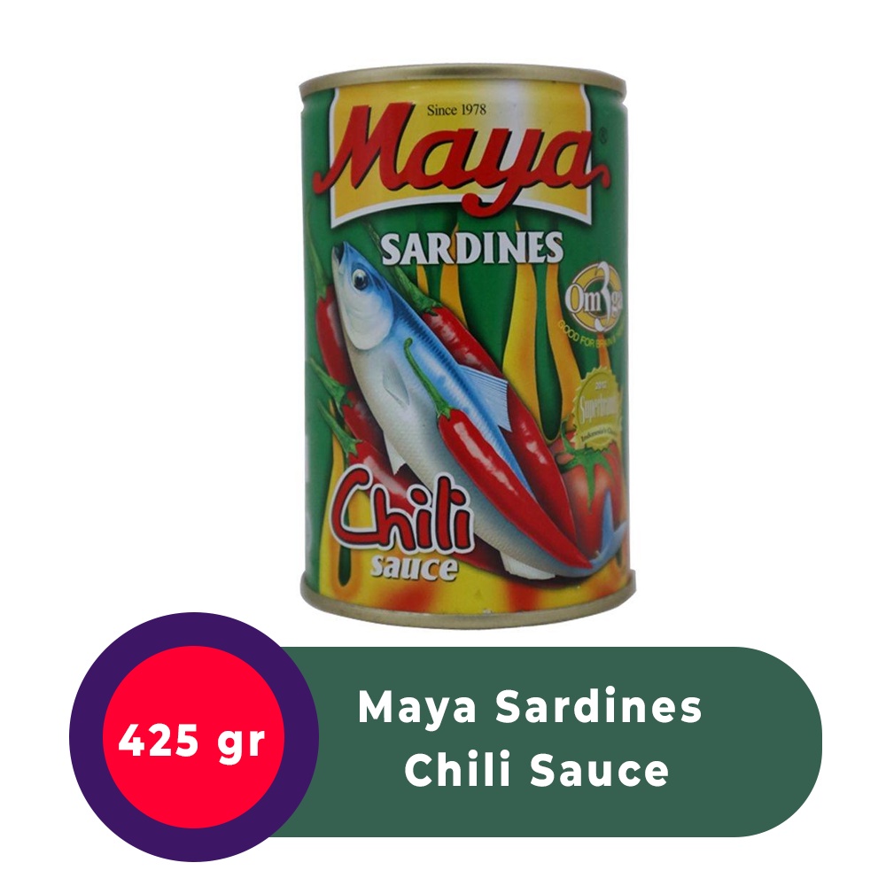 Jual Maya Sardines Chili Sauce G Shopee Indonesia