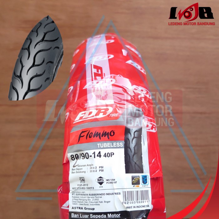 Jual FDR Flemmo Pro 60 70 80 90 R17 Ban Motor Bebek Ring 17 Shopee