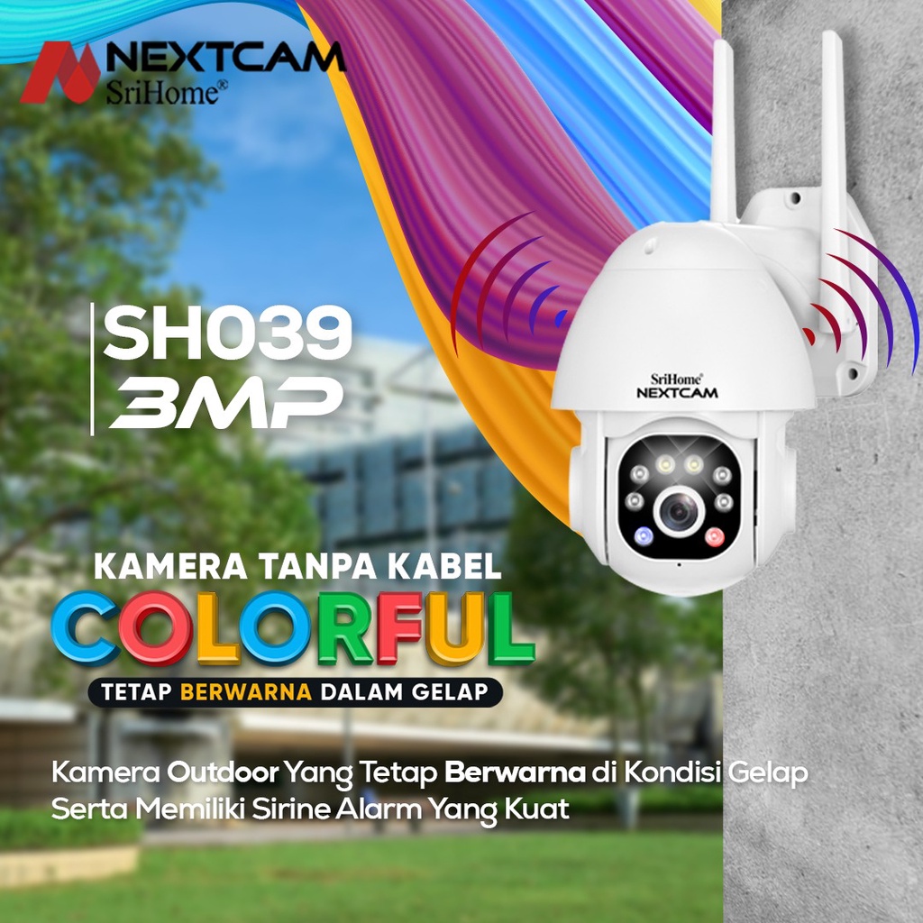 Jual Nextcam Smart Kamera CCTV Outdoor Wifi Wireless Tanpa Kabel