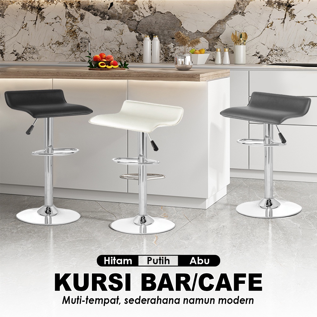 Jual Kursi Bar Hidrolik Cafe Kantor Restoran High Quality Multifungsi