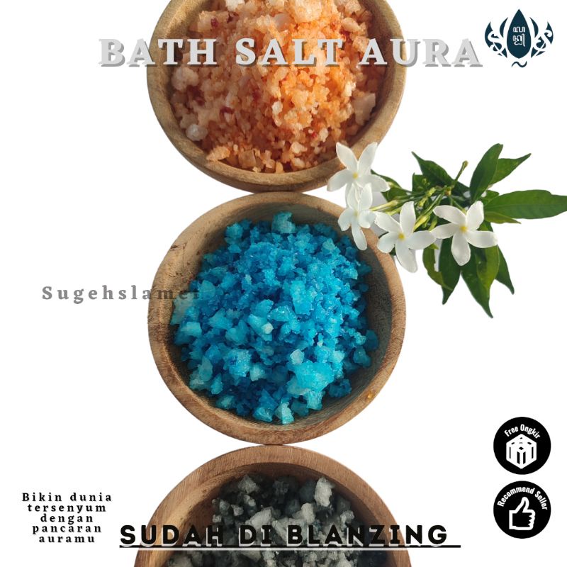 Jual Bath Salt Organic Tradisional Garam Mandi Rendam Kaki Saltspa