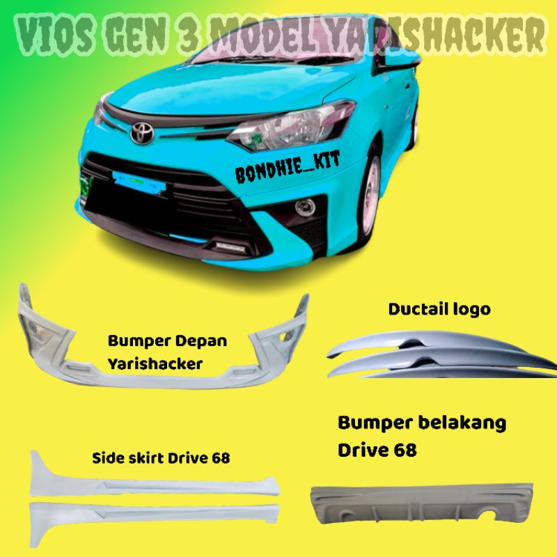 Jual Dijual Bodykit Vios Gen Model Yarishacker Shopee Indonesia