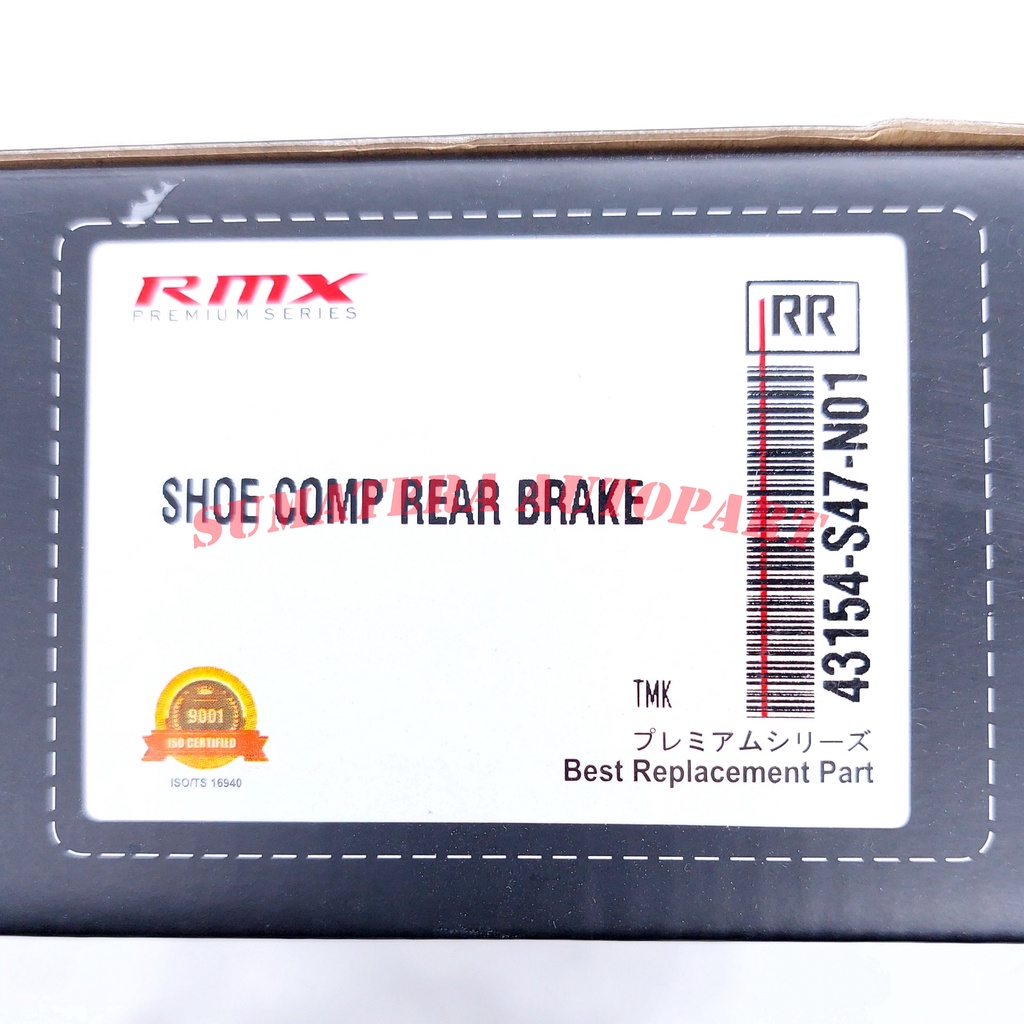 Jual Kampas Rem Tangan Sepatu Rem Brake Shoe Belakang Honda Crv Rd Gen2