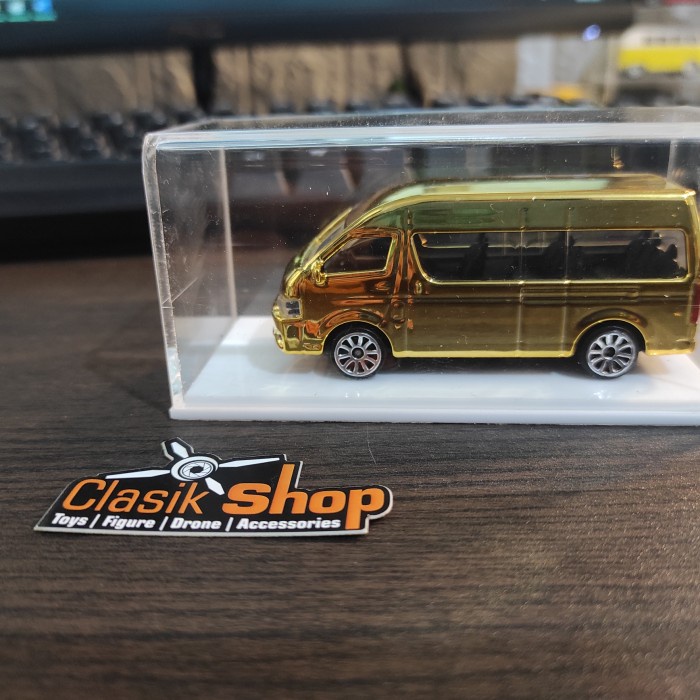 Jual Majorette Street Cars Toyota Hiace Custom Gold Color Termurah