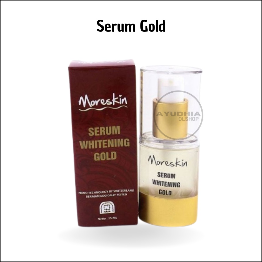 Jual Ayudhia Moreskin Serum Whitening Gold Nasa Serum Untuk