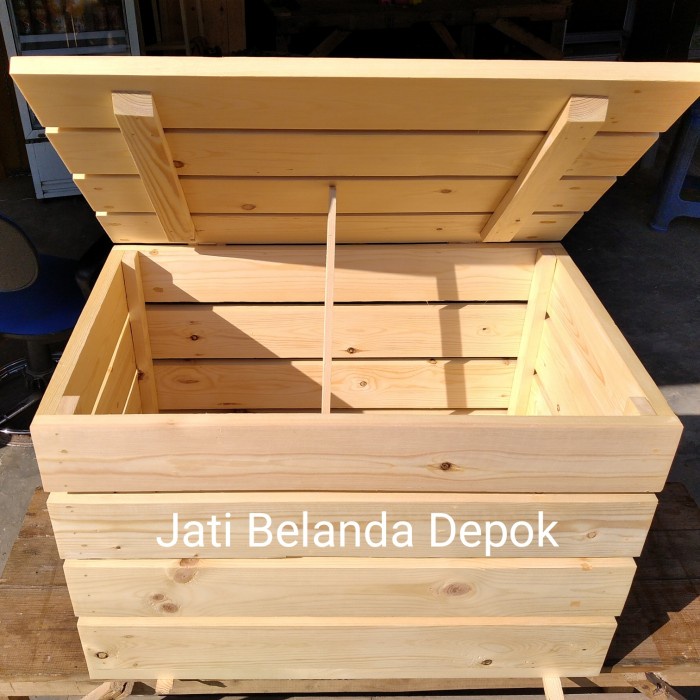 Jual Kotak Kayu X X Tutup Peti Kayu Wooden Crates Box