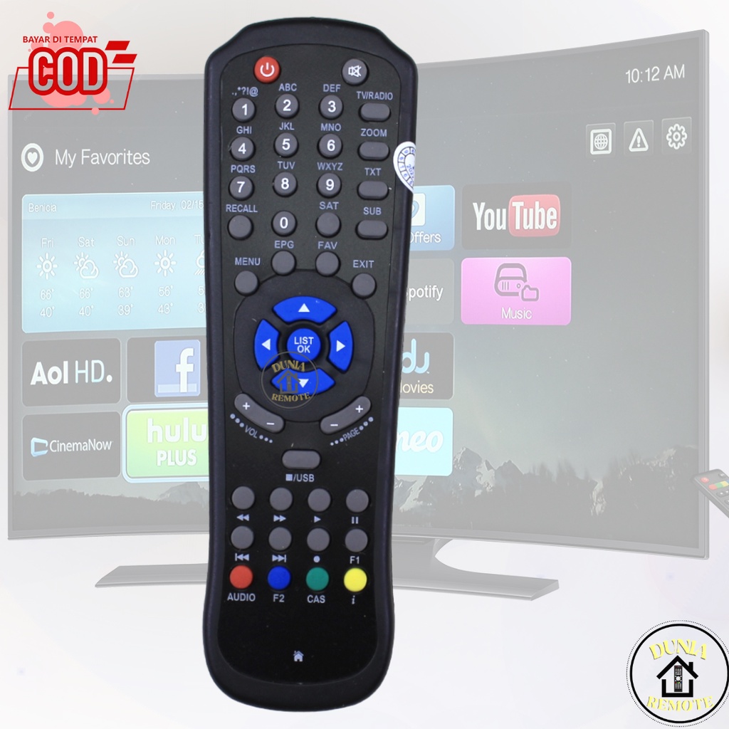 Jual Stok Baru Remote Parabola Receiver Matrix Garuda Nex Parabola