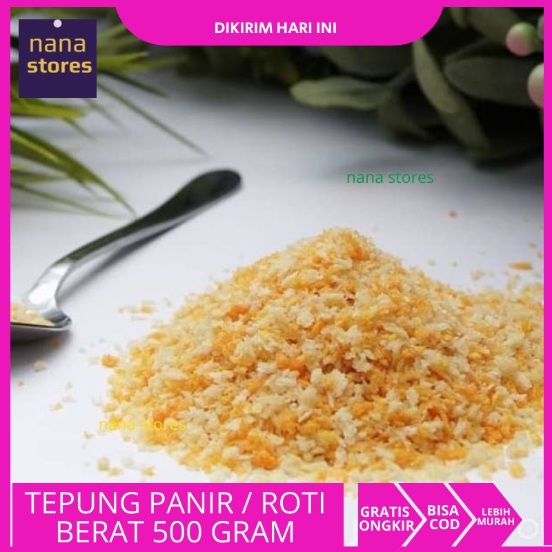 Jual Tepung Panir Tepung Roti Panko Mix Panir Kriuk Berat Gr