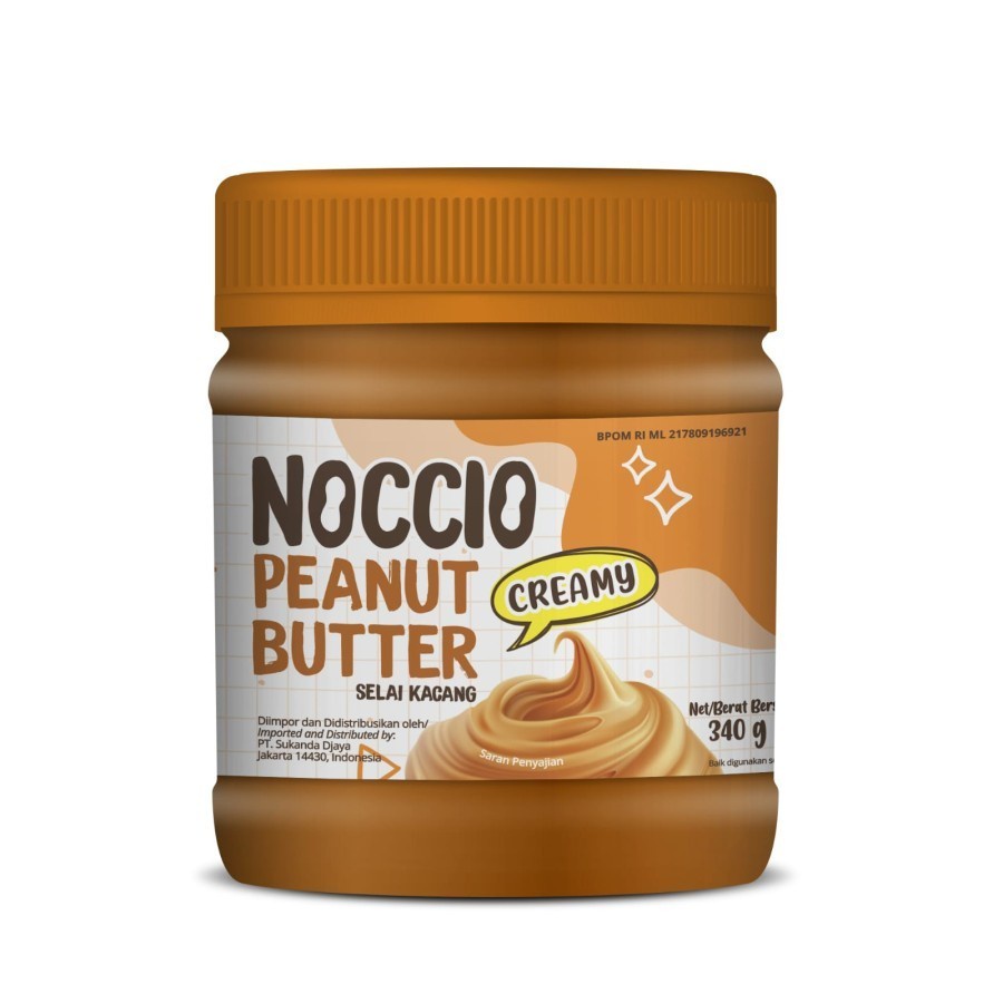 Jual Noccio Peanut Butter Creamy Gr Selai Kacang Creamy Shopee