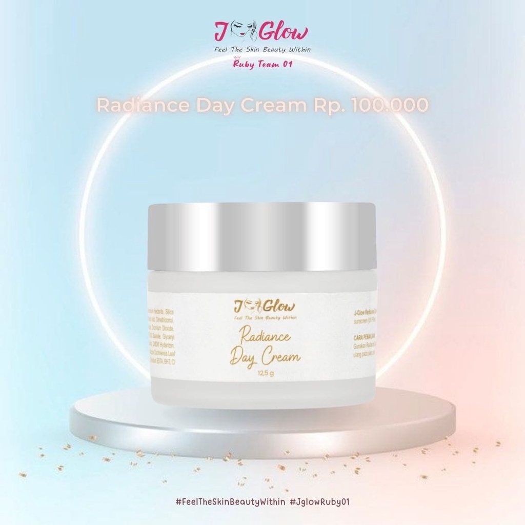 Jual Jglow Skincare Radiance Day Cream G Shopee Indonesia