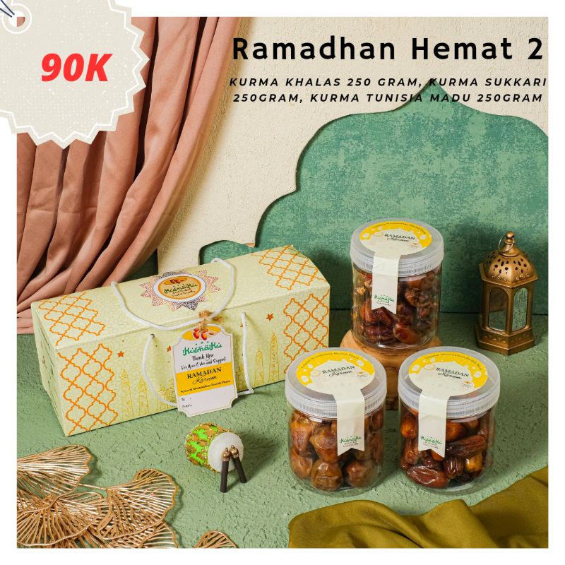 Jual Ramadhan Hemat 2 KurmaKu Paket Hampers Bingkisan Ramadhan Kurma