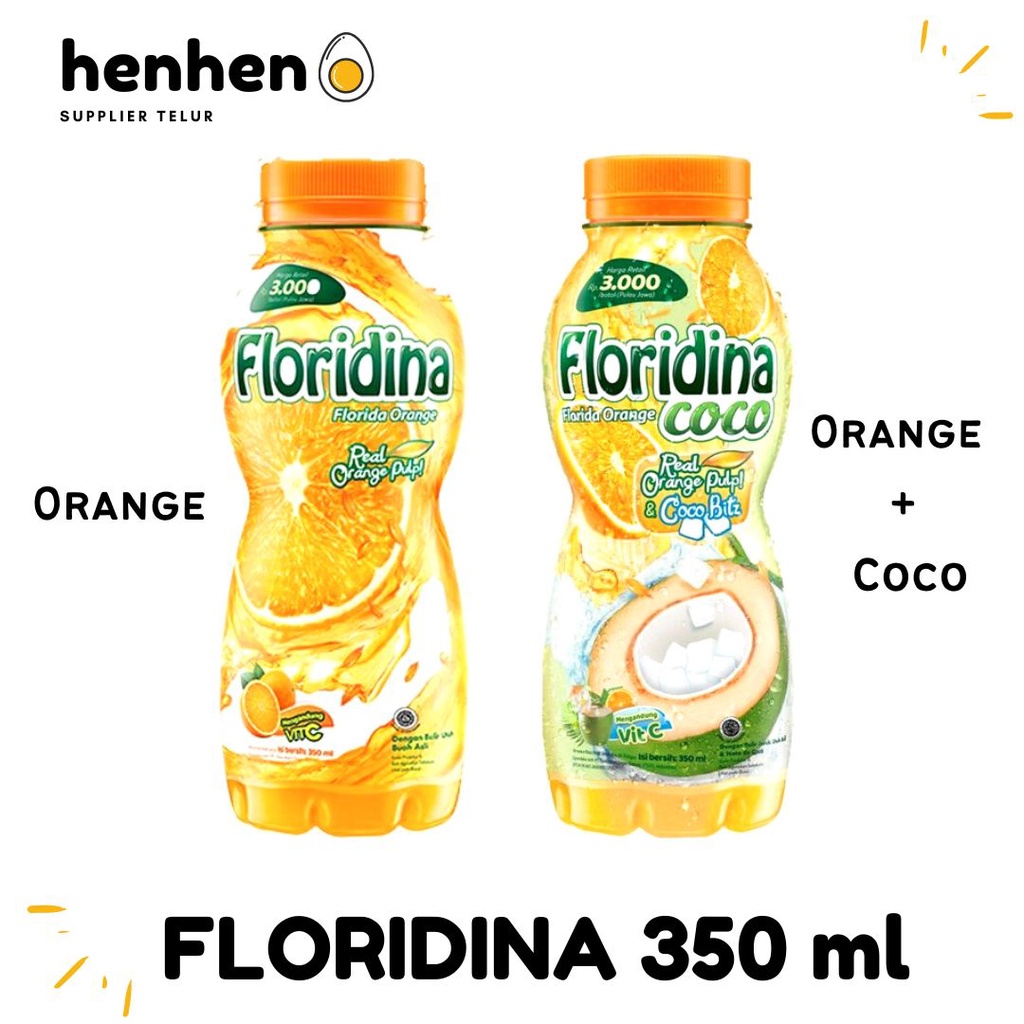 Jual FLORIDINA ORANGE 350 ML PER BOTOL Shopee Indonesia