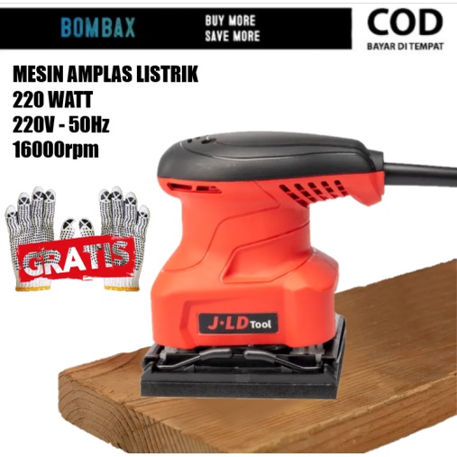 Jual JLD Mesin Amplas Kayu Listrik Orbital Sander Electric Finishing