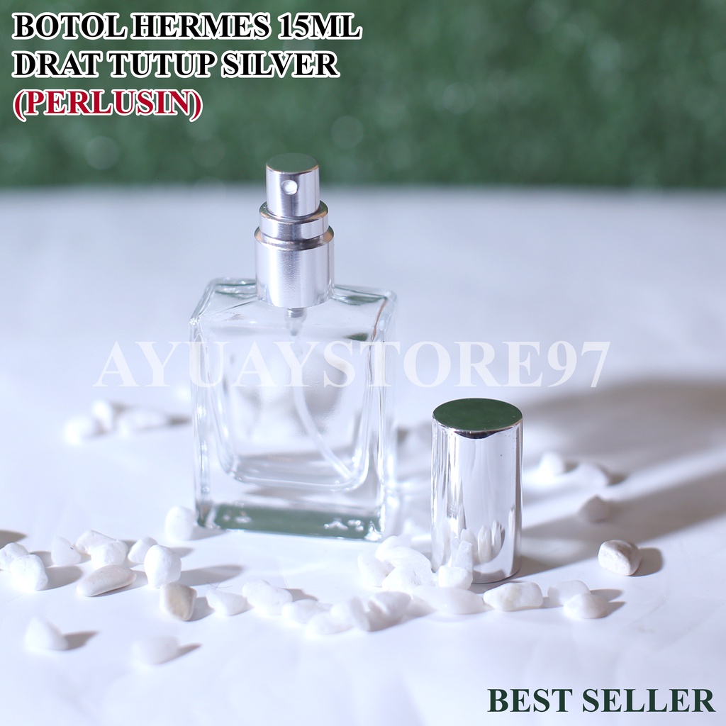 Jual Botol Parfum Hermess Drat Ml Silver Perlusin Shopee Indonesia