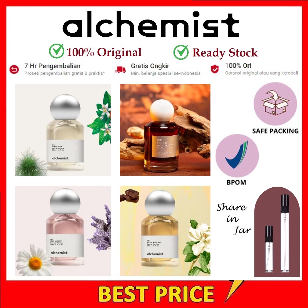 Jual FREE TESTER Share Decant ALCHEMIST Eau De Parfum Powder Room