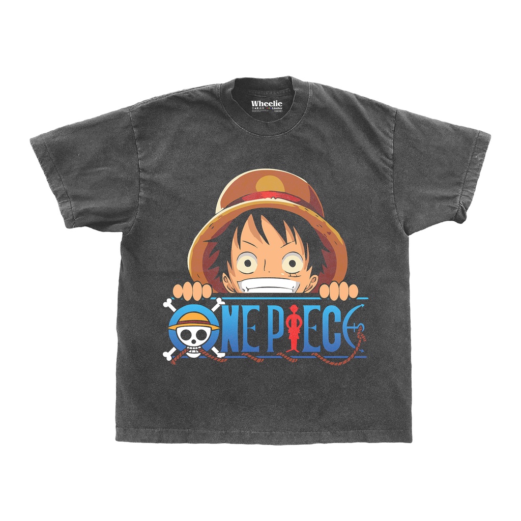 Jual Kaos One Piece Monkey D Luffy Model Oversize Vintage Shopee