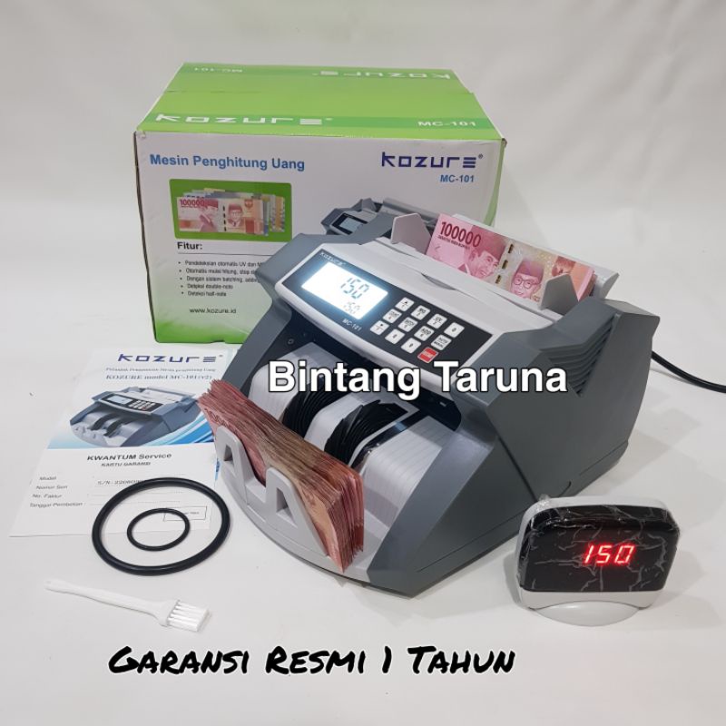 Jual Mesin Penghitung Uang Kozure Mc Bill Counter Kozure Mc