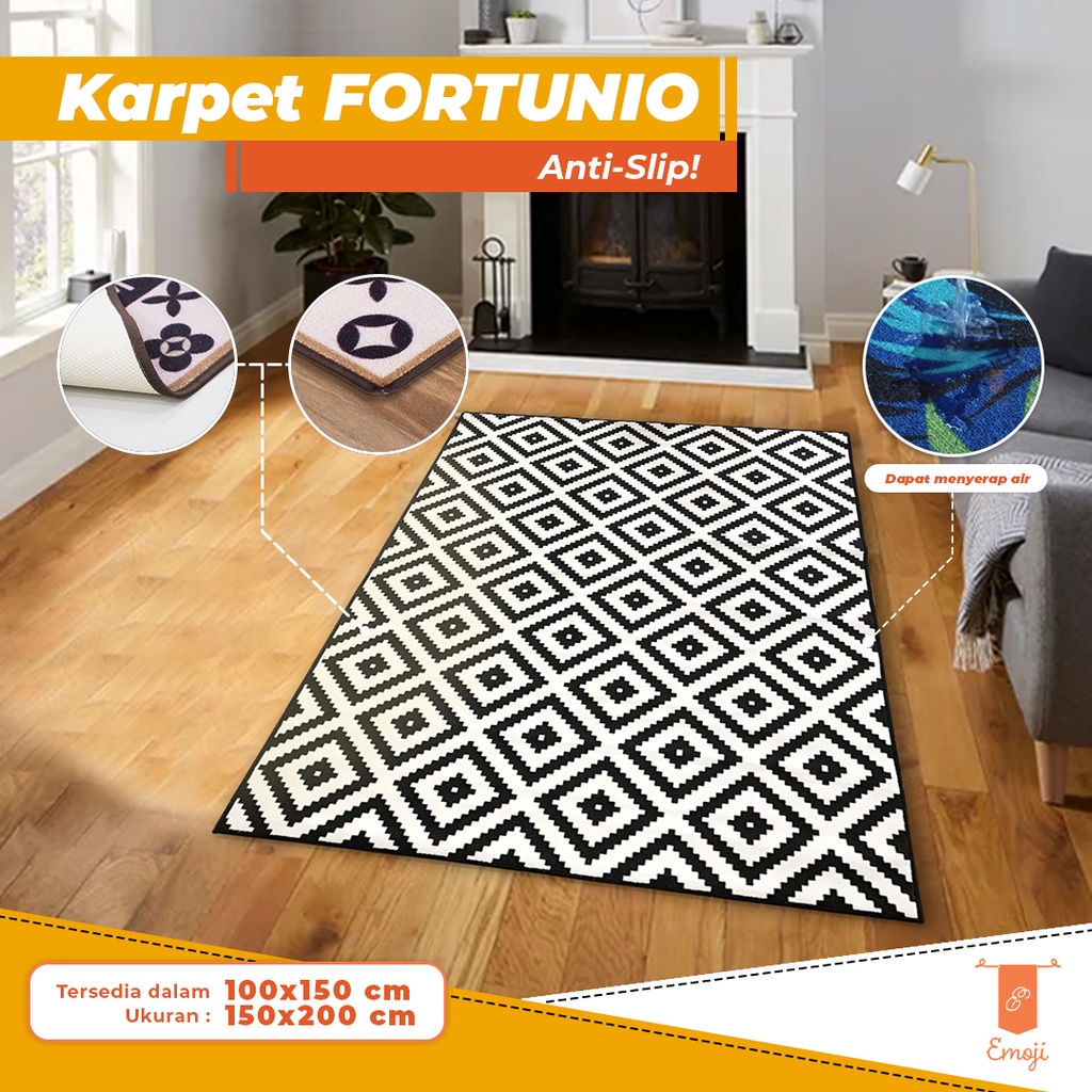 Jual Karpet Lantai Permadani X Cm Fortunio Karpet Super Lokal