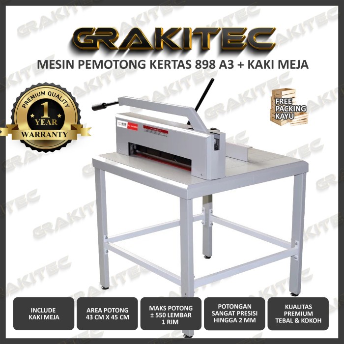 Jual Mesin Pemotong Kertas A Upgrade Dari Seri Kaki Meja