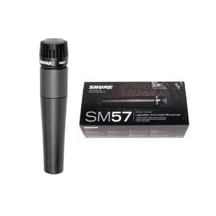 Jual Promo Microphone Shure Sm Sm Mic Kabel Instrument