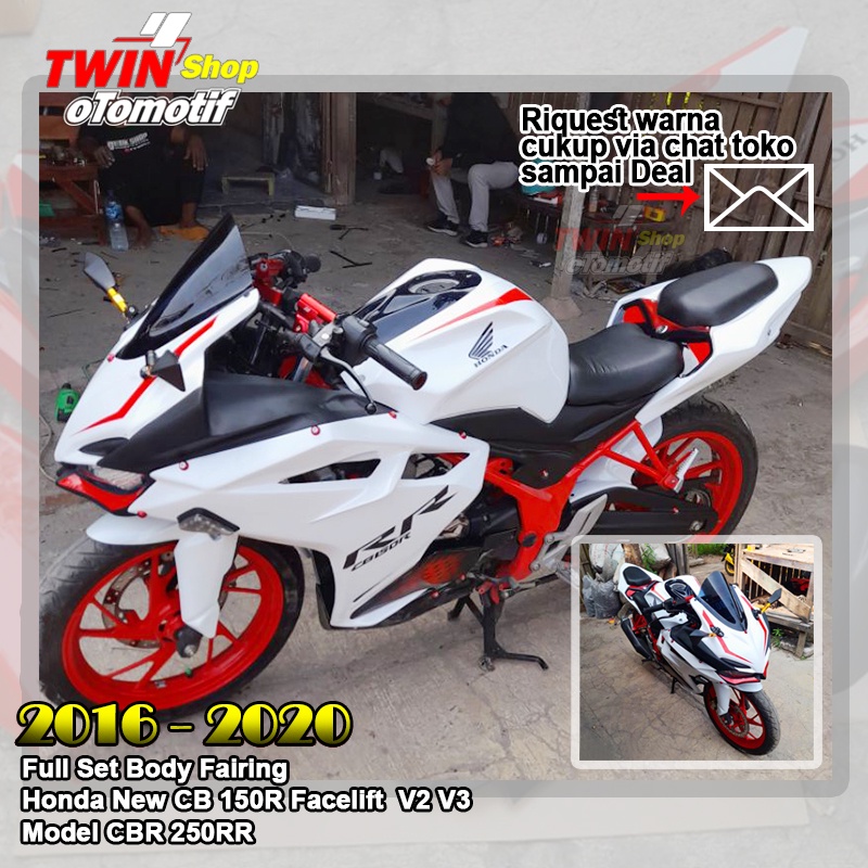 Jual Full Set Body Fairing Model Cbr Rr Pnp Honda New Cb R