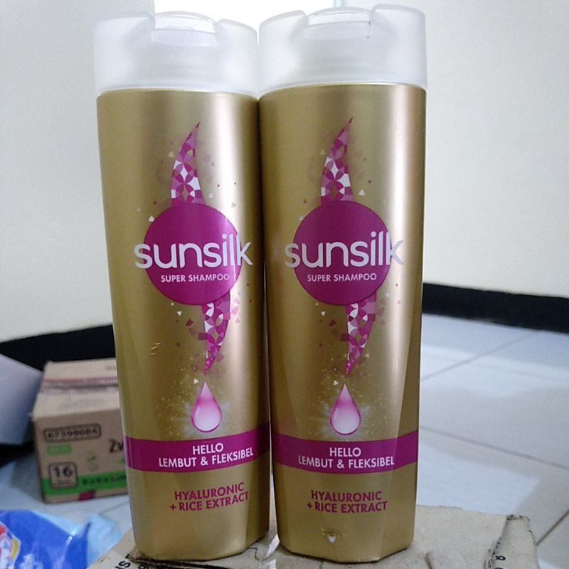 Jual Sunsilk Super Shampoo Hello Lembut Fleksibel Ml Shopee