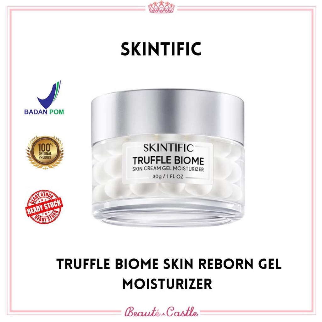 Jual Skintific Truffle Biome Skin Reborn Cream Gel Moisturizer G