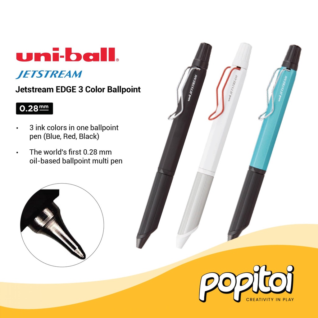 Jual Uniball Jetstream Edge Color Multi Ballpoint Mm Pulpen Uni