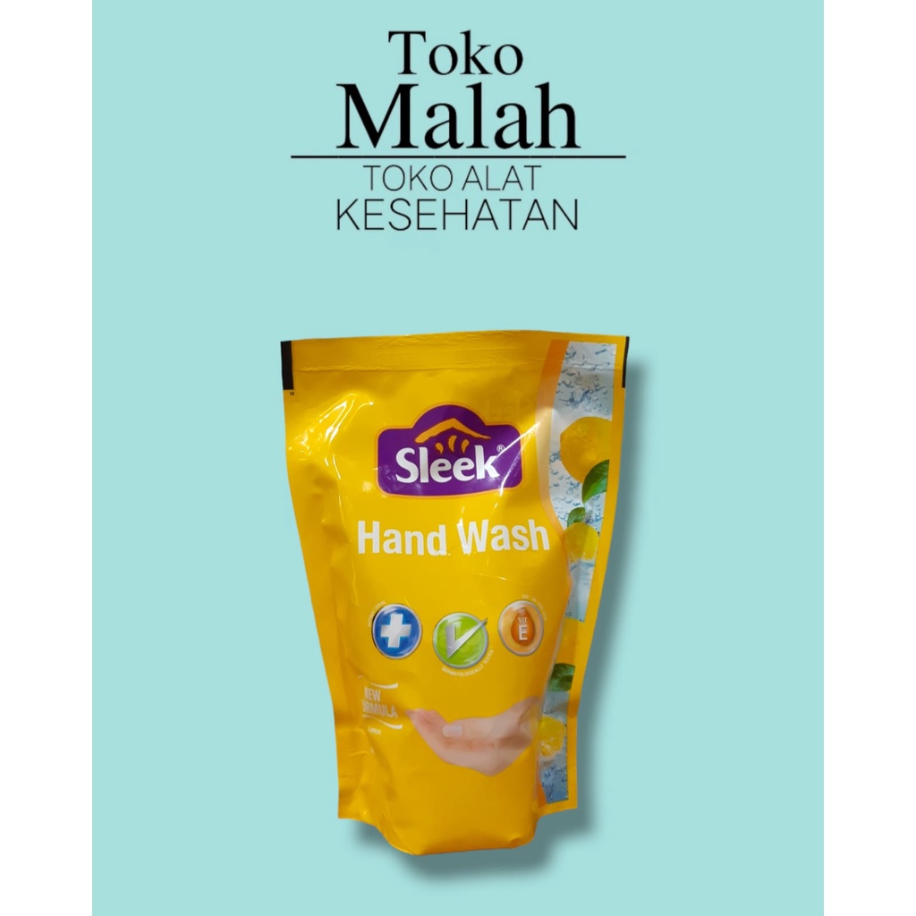 Jual SLEEK Hand Wash Antibacterial Refill 400ml Sabun Cuci Tangan