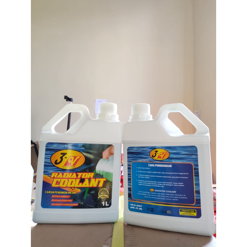 Jual Air Radiator Cairan Pendingin Coolant Liter Air Radiator Motor