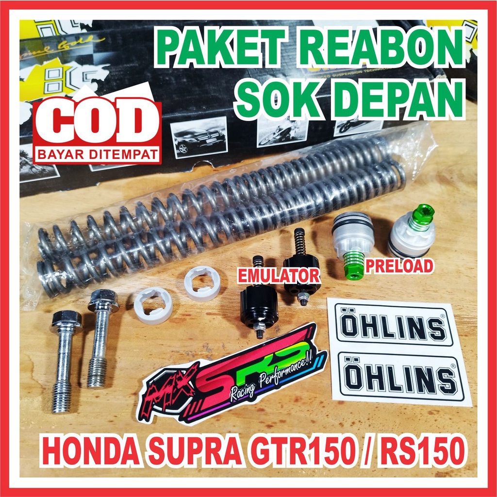 Jual Preload Dan Emulator Sok Depan Honda Supra Gtr Rs Shopee