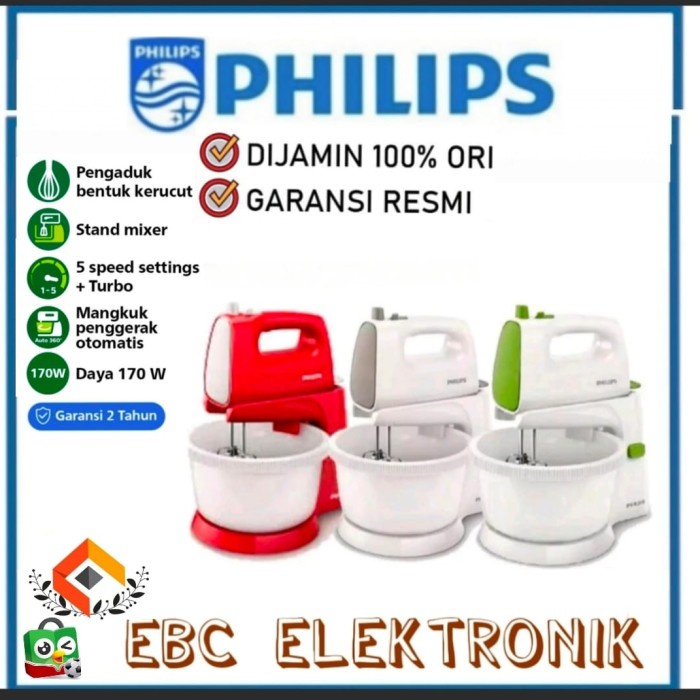 Jual Mixer Philips Hr Stand Mixer Philips Watt Stand Mixer