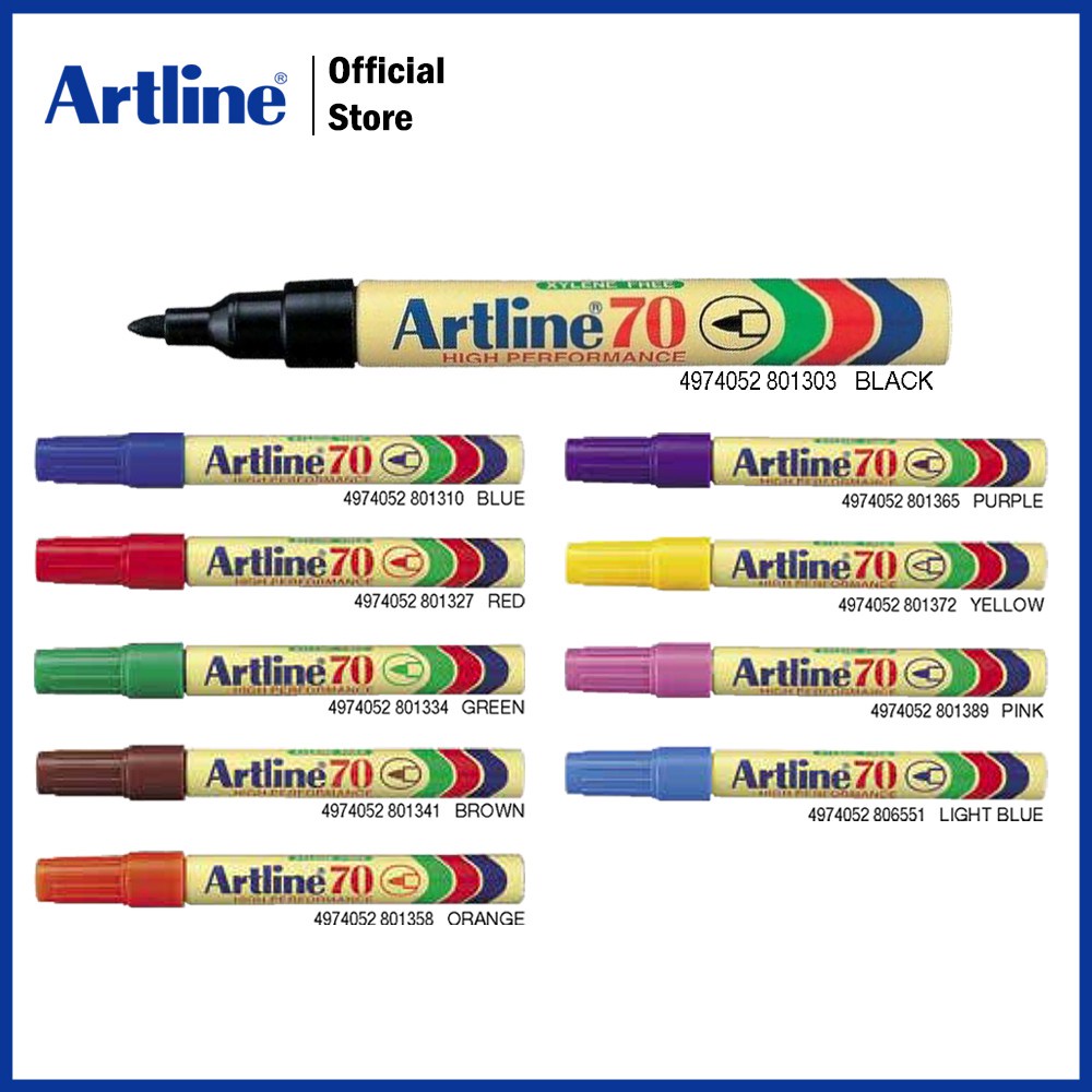 Jual Artline Ek Spidol Artline Permanent Pcs Shopee Indonesia